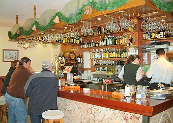 Typical bar in the Vinuela area
